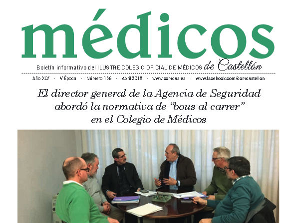 Revista Médicos Castellón. Abril 2018