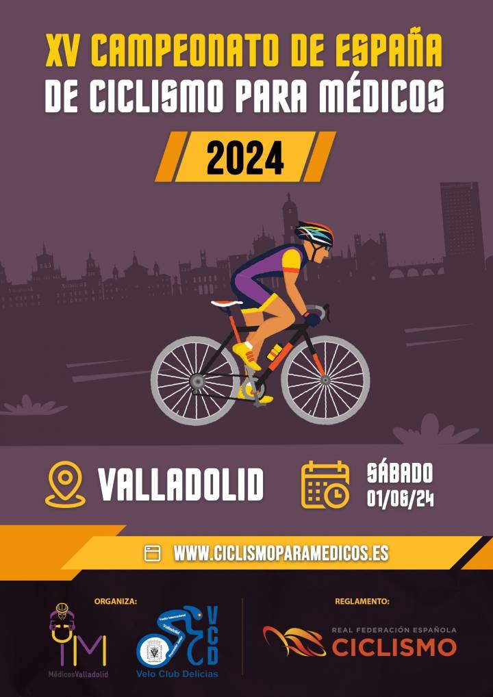 Abiertas las inscripciones para el XV Campeonato de España de Ciclismo para Médicos 2024
