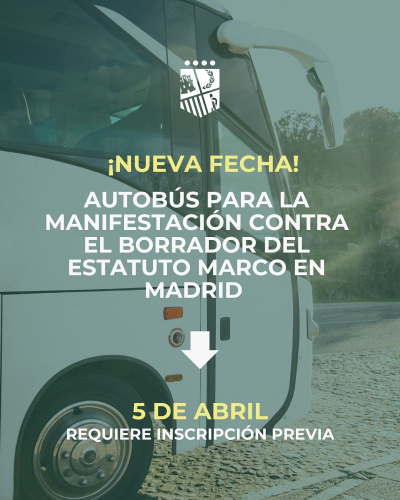 El Colegio de Médicos de Castellón organiza un autobús para asistir a la manifestación contra el Estatuto Marco en Madrid 